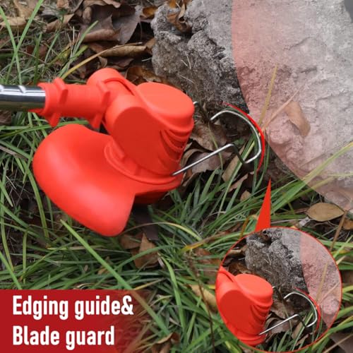 ORTIZA® Garden Electric Weed Eater - 24V Electric Cordless Grass Cutter/Brush Cutter Machine - Retractable Grass Trimmer with Blades - Electric String Trimmer for Garden & Lawn (No Battery/Charger) ORTIZA® Garden Electric Weed Eater - 24V Electric Cordless Grass Cutter/Brush Cutter Machine - Retractable Grass Trimmer with Blades - Electric String Trimmer for Garden & Lawn (No Battery/Charger)